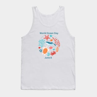 World Ocean Day June 8 Tank Top